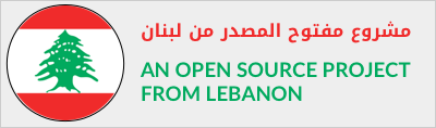 open source project from Lebanon (badge)